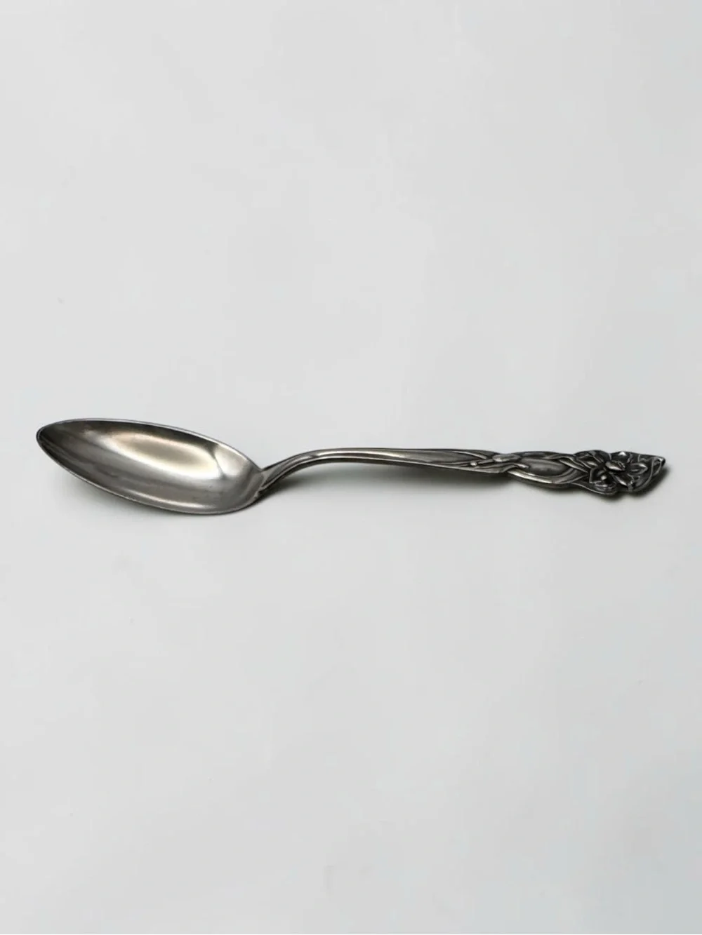 Antique Narcissus by Fessenden Sterling Silver 925 Spoon 5 7/8” Demitasse Floral